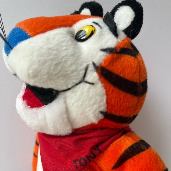 Tony the Tiger!  Orange and White Stuffed Animal plush - Picture 3 of 8